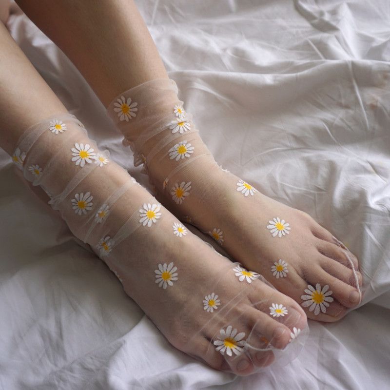 Transparent socks