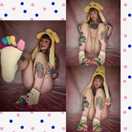 Yellow toe socks and 56pic bundle