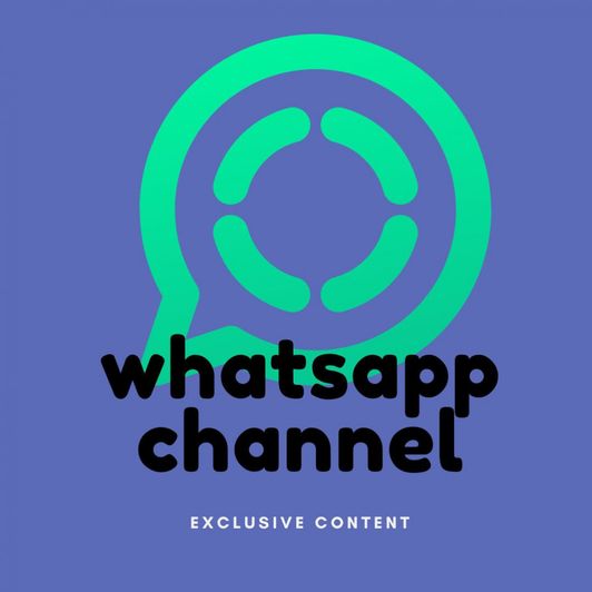 whatsapp channel