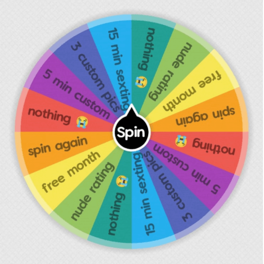 Spin the wheel