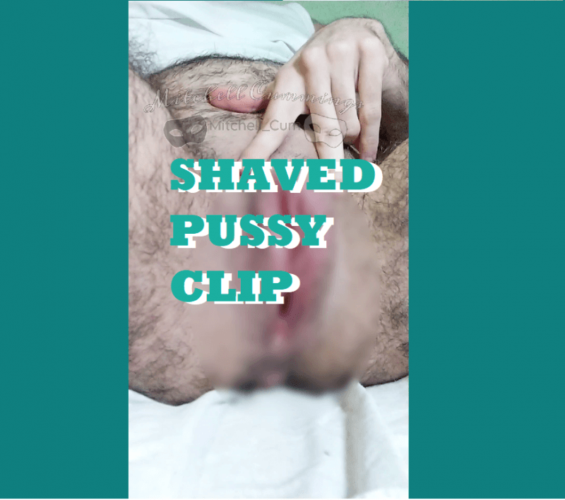 Shaved pussy clip