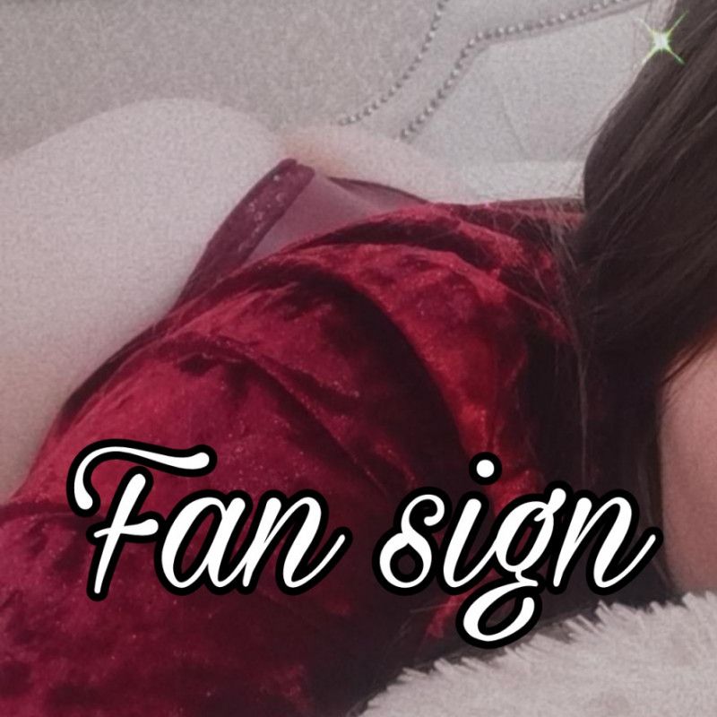 Fan sign