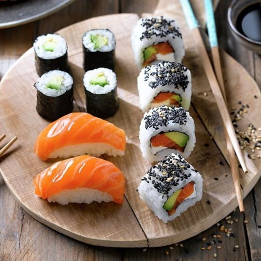 I know how much you want to eat some sushi