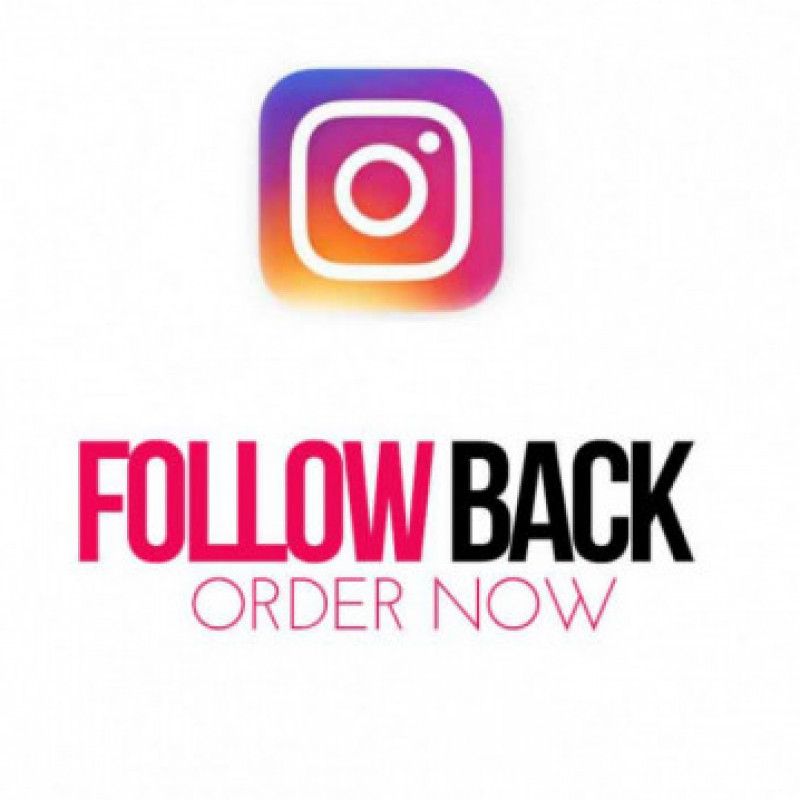 FOLLOW BACK on INSTAGRAM