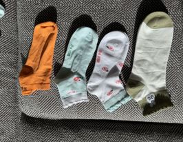 Socks stockings with custom video