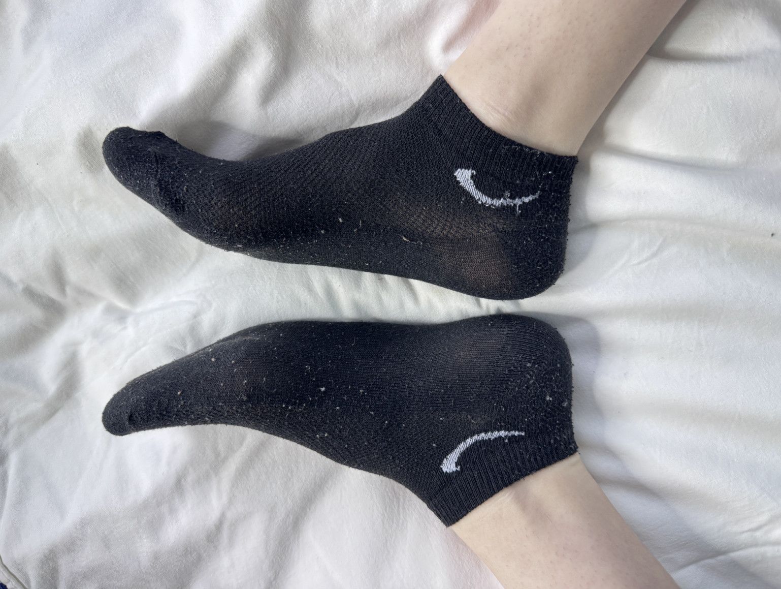 low cut Nike black socks