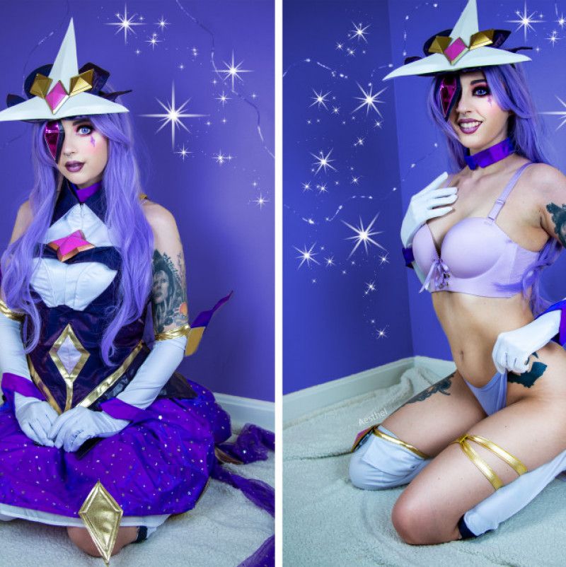 Star Guardian Syndra NSFW Cosplay Set