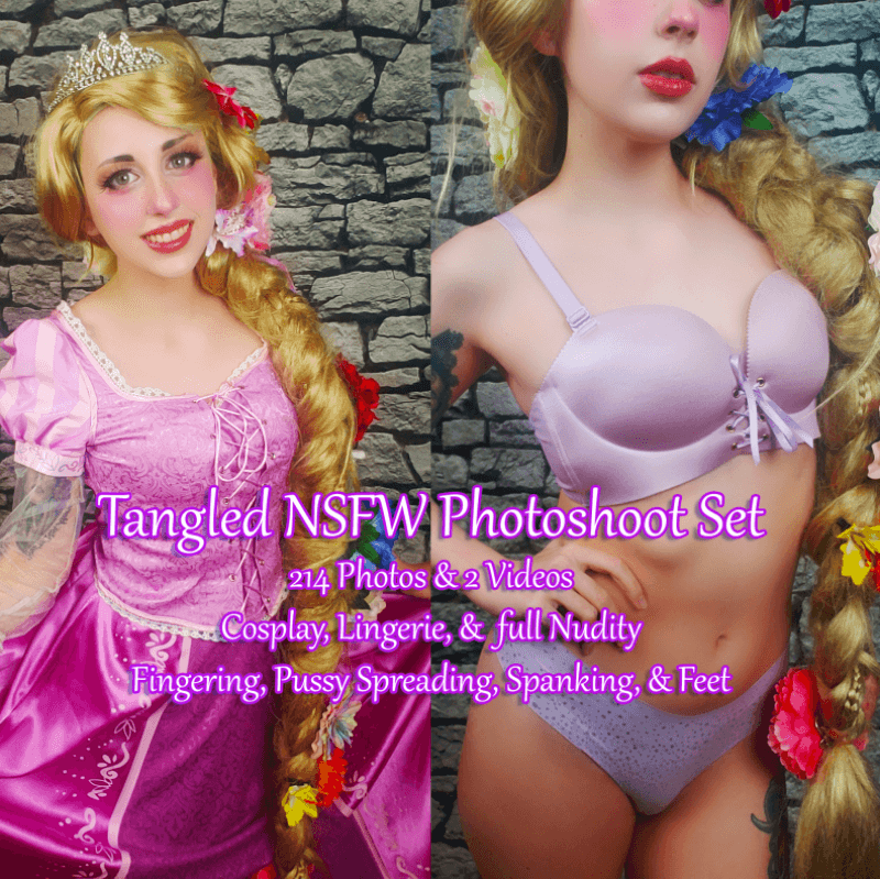 Rapunzel NSFW Photo and Video Set