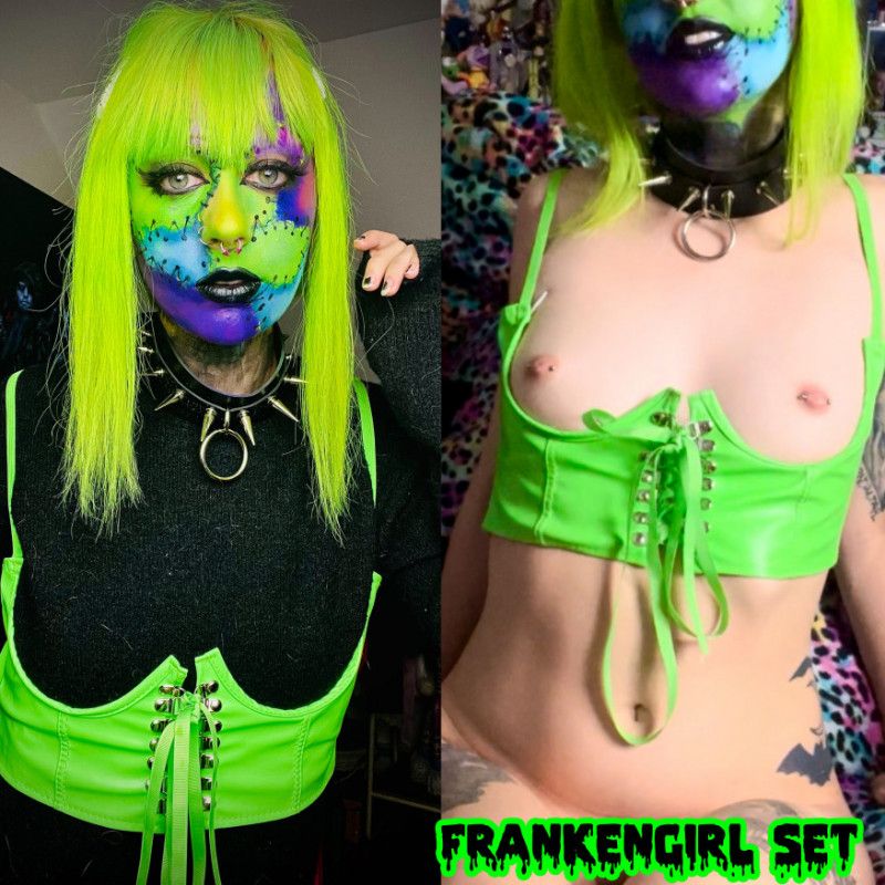 Frankengirl Photo Set