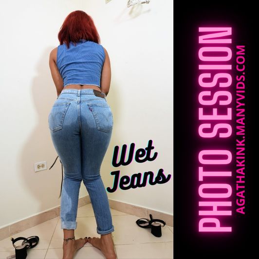 PHOTO SESSION WET JEANS