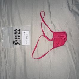 Pink cotton panties