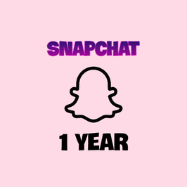 One Year Snapchat