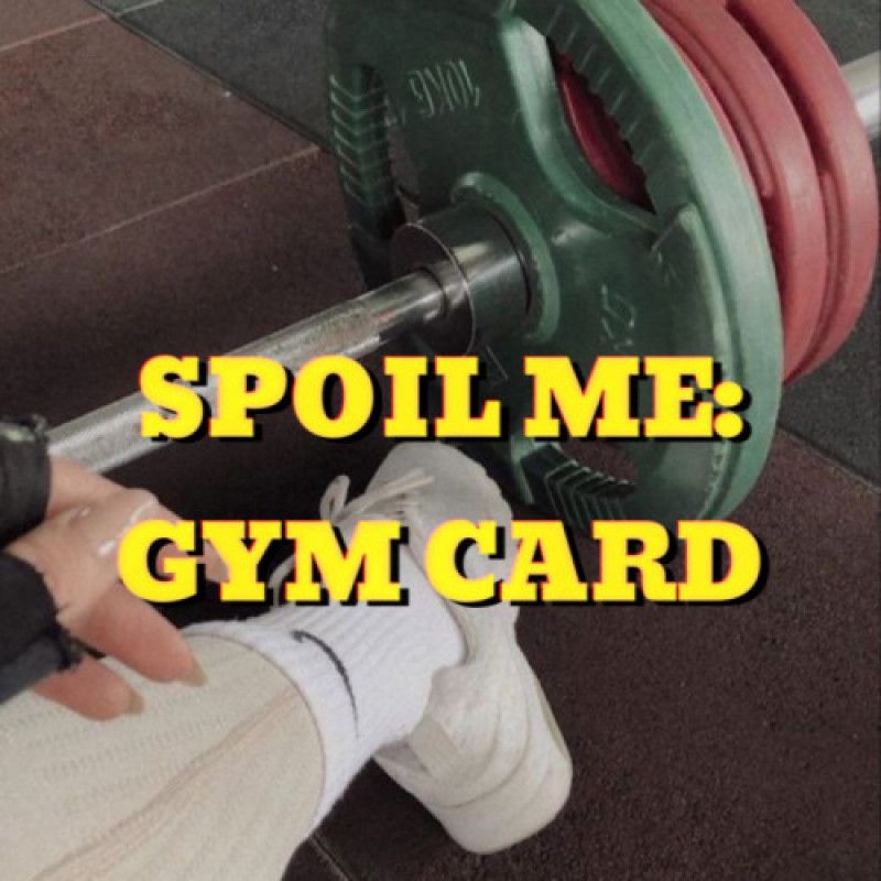 Month gym card