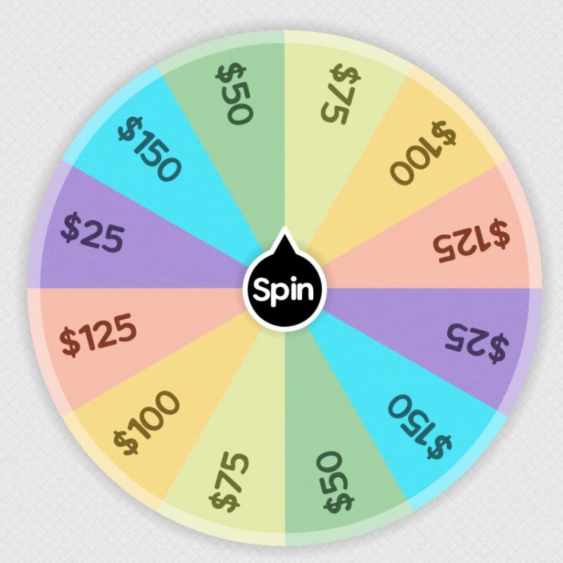 Big Drain Findom Wheel