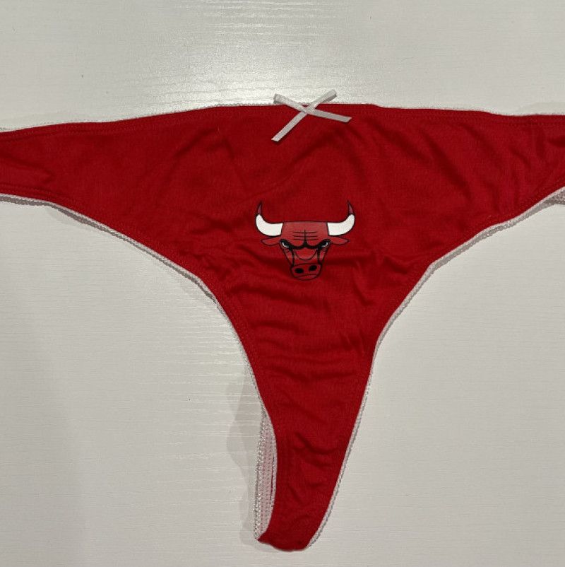 Chicago Bulls Red Thong