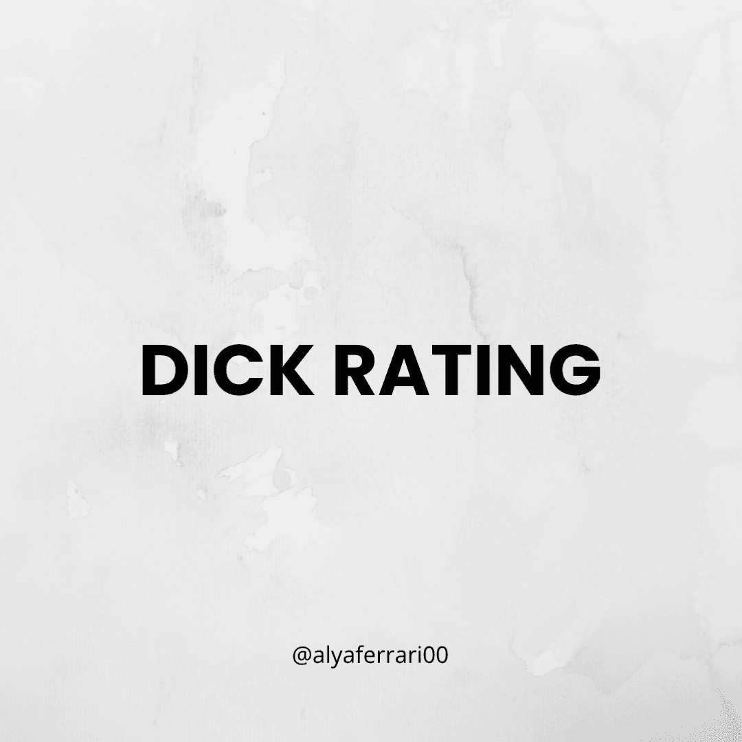 DICK RATING