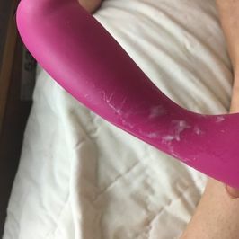 Creamed fuchsia toy