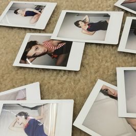 Fuji film instax polaroids