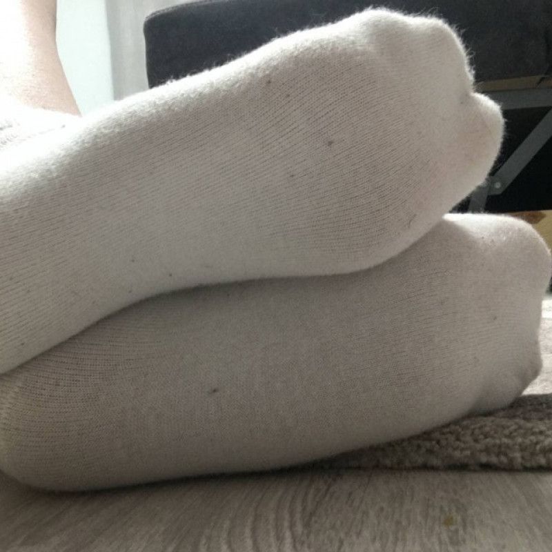 My sweaty running socks