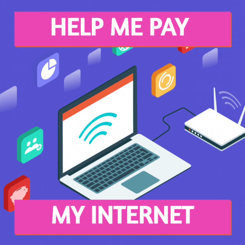 Help me pay my internet