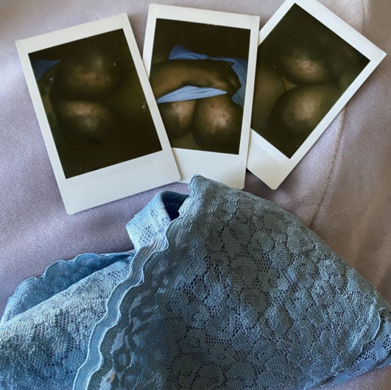 polaroid and used thong bundle!!