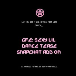 Dance Tease Snapchat Add On