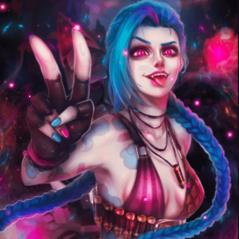 League of Legends Jinx Cosplay