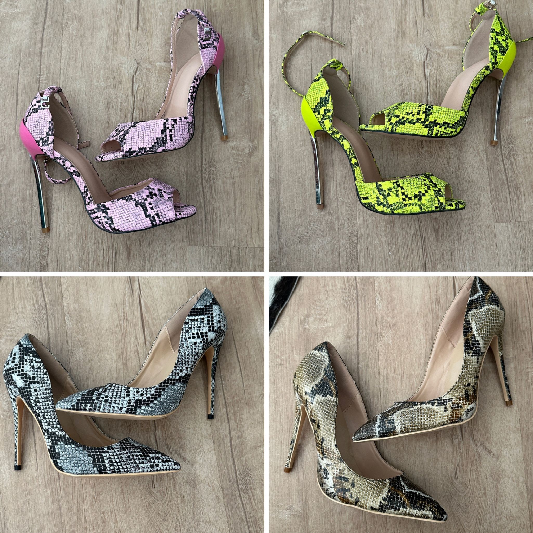 4x luxury high heels