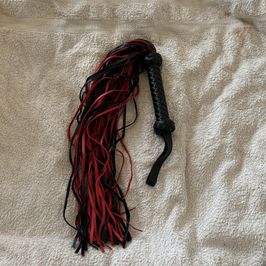 Leather whip