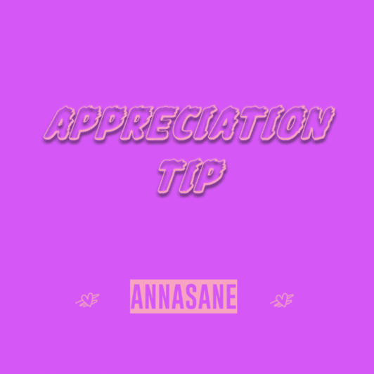 Appreciation Tribute