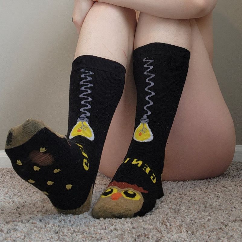 Owl Knee High Socks