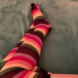 Rainbow stockings