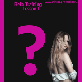 PDF FILE: Beta Loser Training Lesson 1 PDF