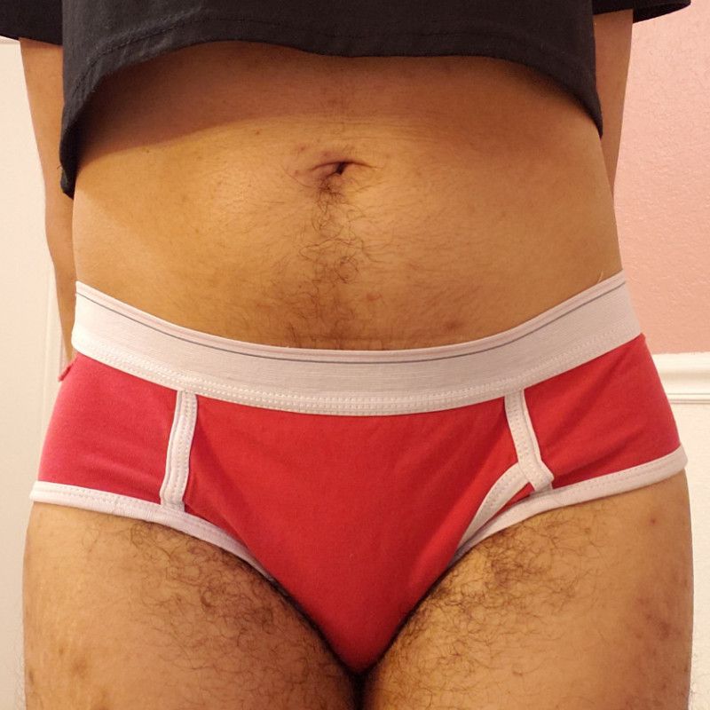 red boyfriend briefs