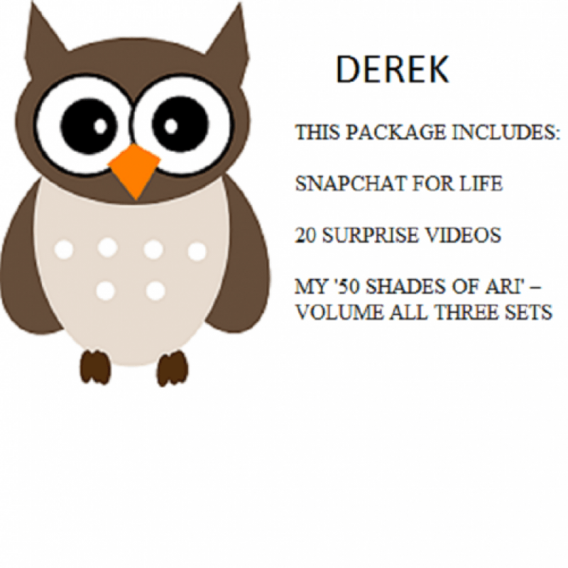 DEREK Arikajiras Owls Goodie Bundle!!