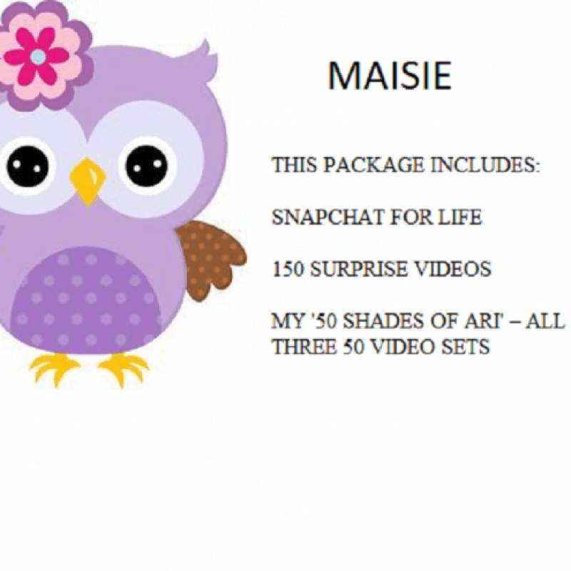 MAISIE Arikajiras Owls Goodie Bundle!!