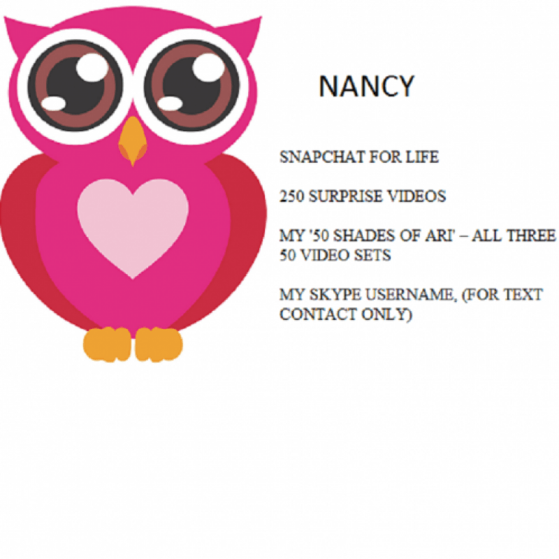 NANCY Arikajiras Owls Goodie Bundle!!