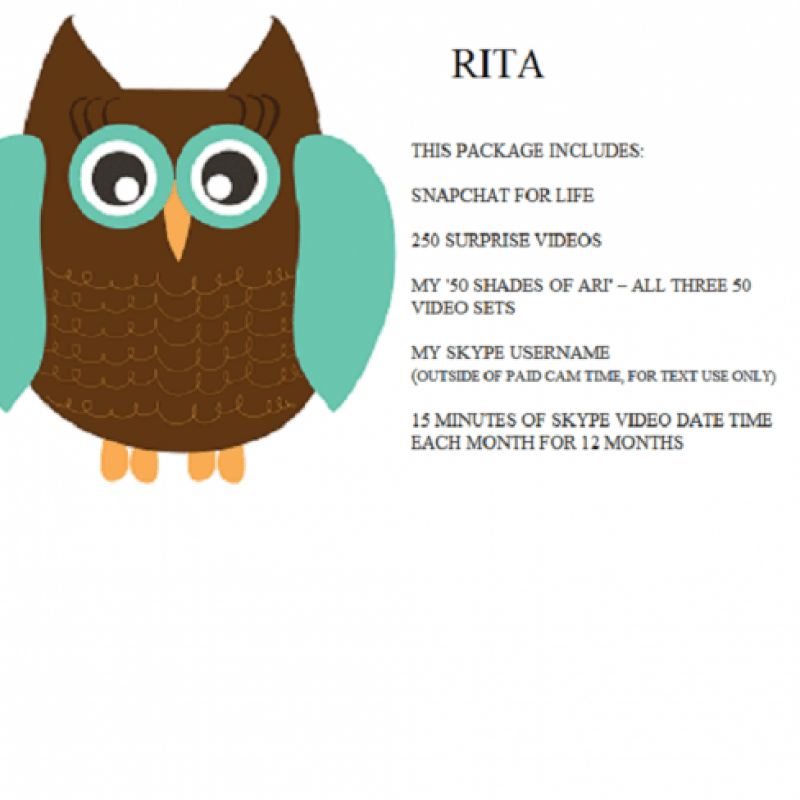 RITA Arikajiras Owls Goodie Bundle!!  WO