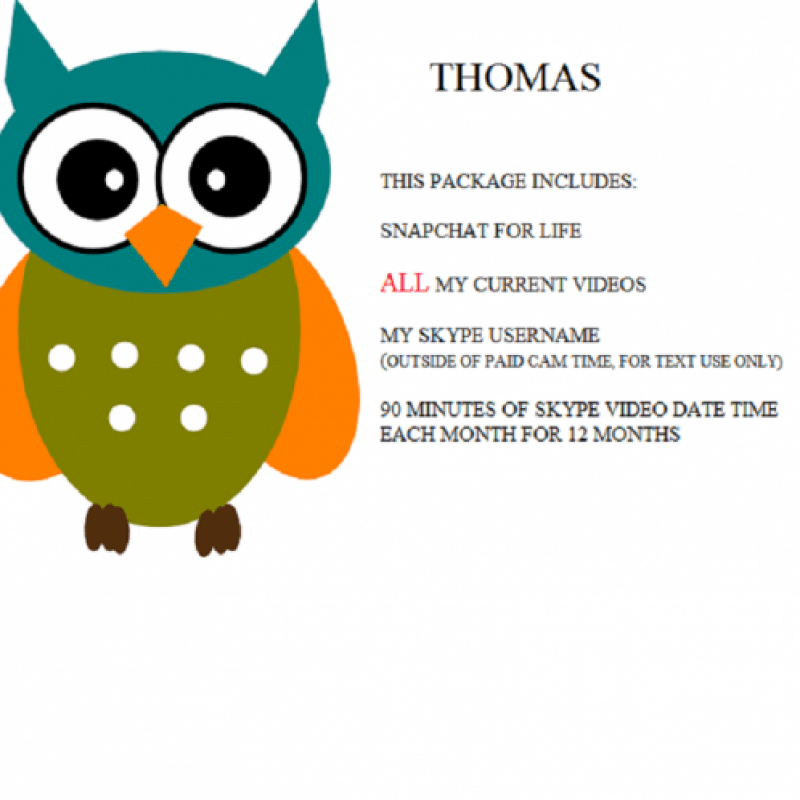 THOMAS Arikajiras Owls Goodie Bundle!!