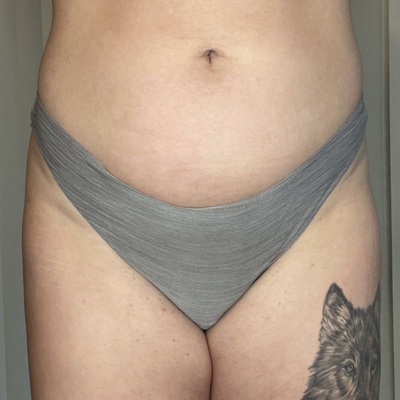 Light grey thong