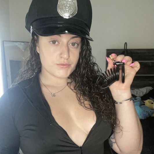 Femdom police woman
