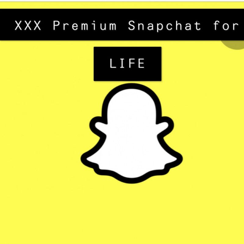 XXX Premium Snapchat for life