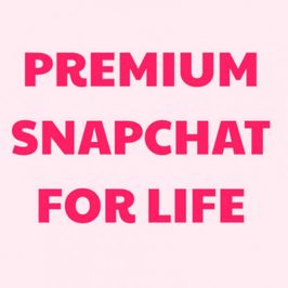 lifetime premium snapchat