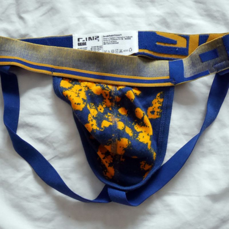 CIN2 Oxide Jockstrap Blue Orange Small