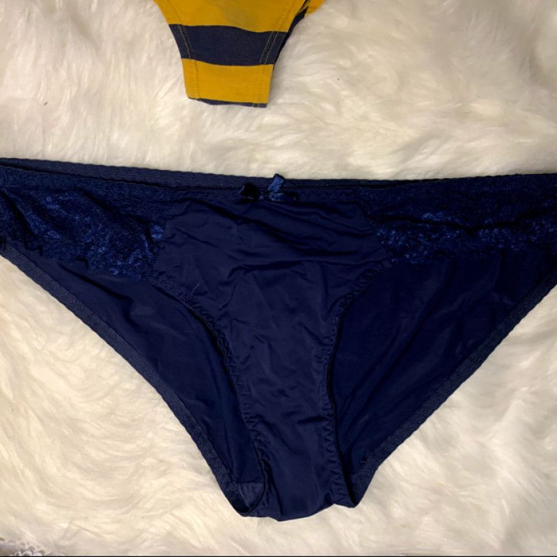 Dark Blue Soft Hipster Panty