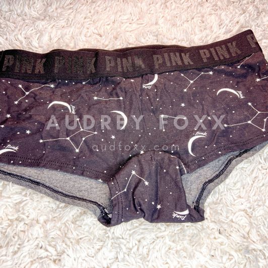 Black Constellation Short Panties