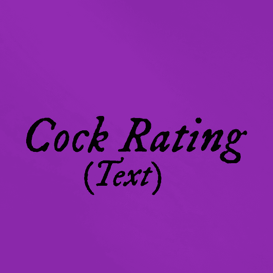 Cock rating :3