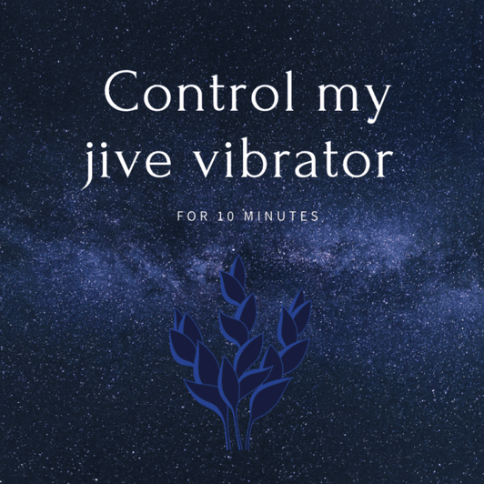 Control my Jive vibrator