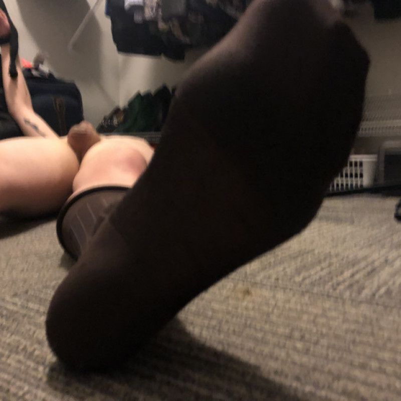 black socks