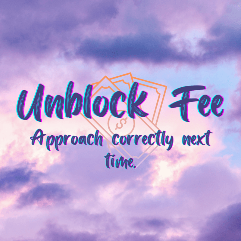 Unblock Fee